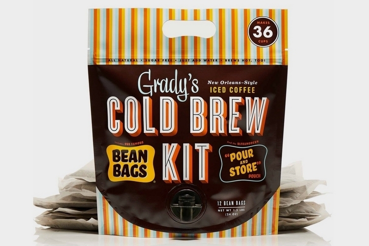 cold brew kit grady coffee pour iced gradys bag coolthings