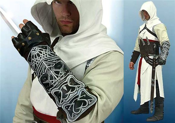Assassin's Creed Costume With Real Bladed Weapons Turns You Into