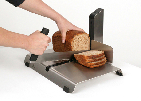 Does anyone have experience with this style of bread slicer for
