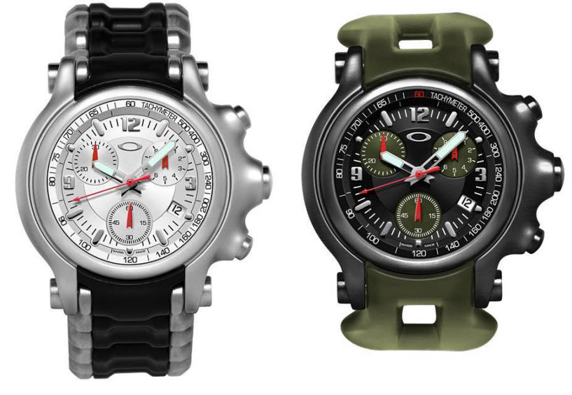 Oakley Holeshot Watch Features Sporty Design, Beefy Frame