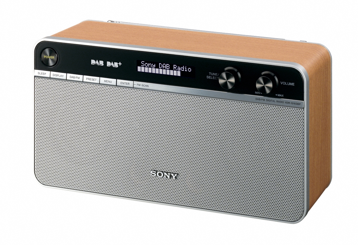 Seraph Voor type cascade Sony XDR-S16DBP, A DAB+ Radio With Elegant Retro Look