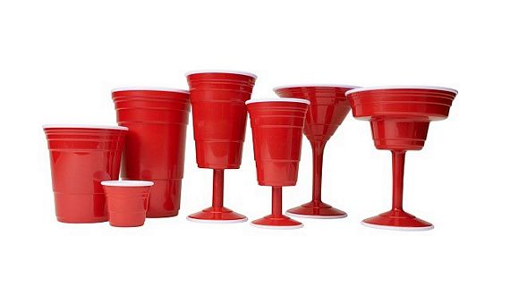 Red Cup Living Disposable Stemware Partyware