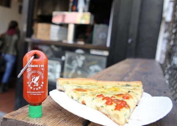 Sriracha2Go, A Tiny Refillable Bottle of Sriracha That Clips to a