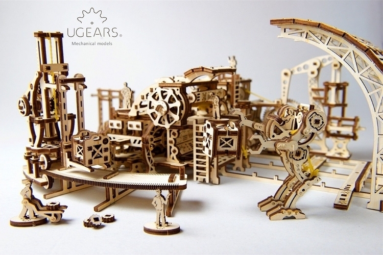 Ugears Robot Factory Model 