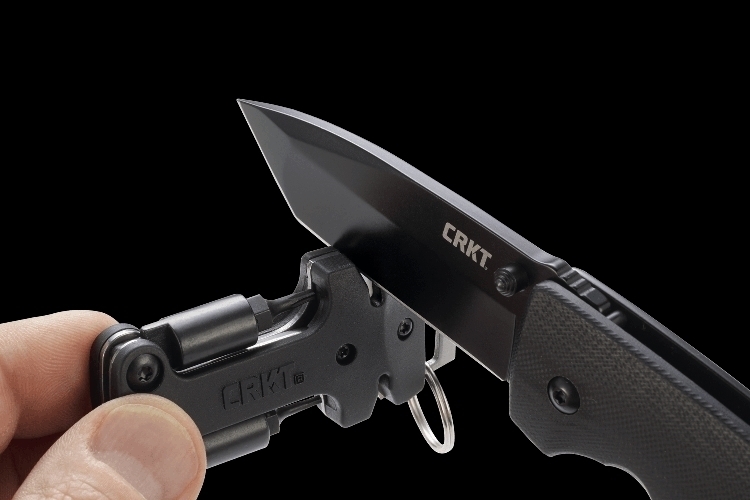 Pocket Knife Sharpener, Handheld Keychain Sharpening Tool For
