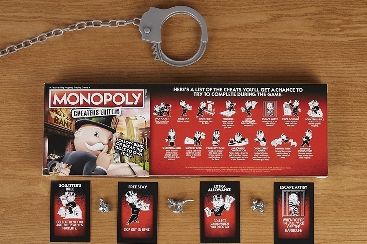 monopoly cheaters edition rules pdf