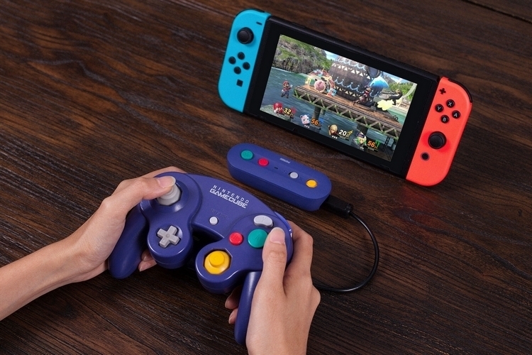 how switch 8bitdo connect to to Adapter 8Bitdo GBros