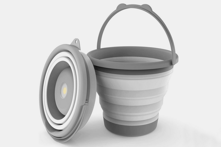 LED light buckets  Bucket light, Bucket ideas, Camping lights