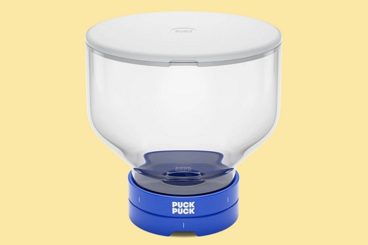 Puck top puck aeropress